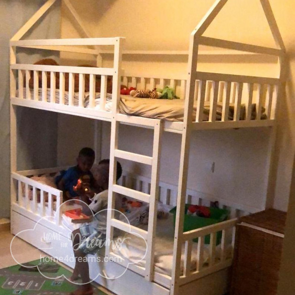 Painted Bunk Bed H4D-10