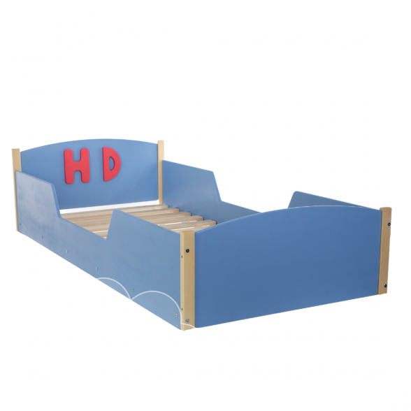 Painted Toddler Floor Bed H4D-37