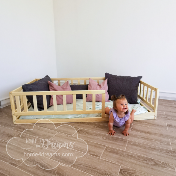 Toddler Floor Bed H4D-46