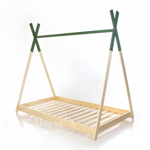 Painted Toddler Teepee Bed H4D-7