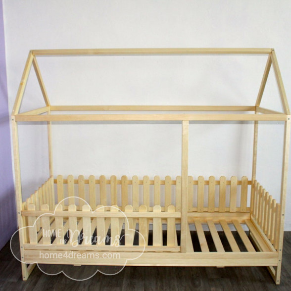 Toddler House Bed H4D-18