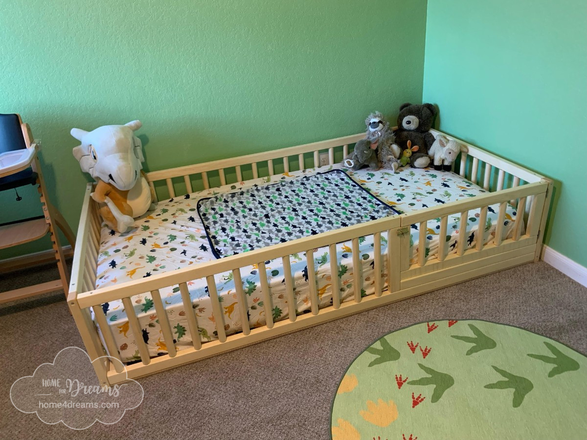 Floor crib with rails online